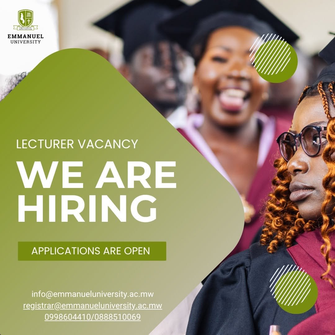 Part-Time Lecturer — Emmanuel University job poster