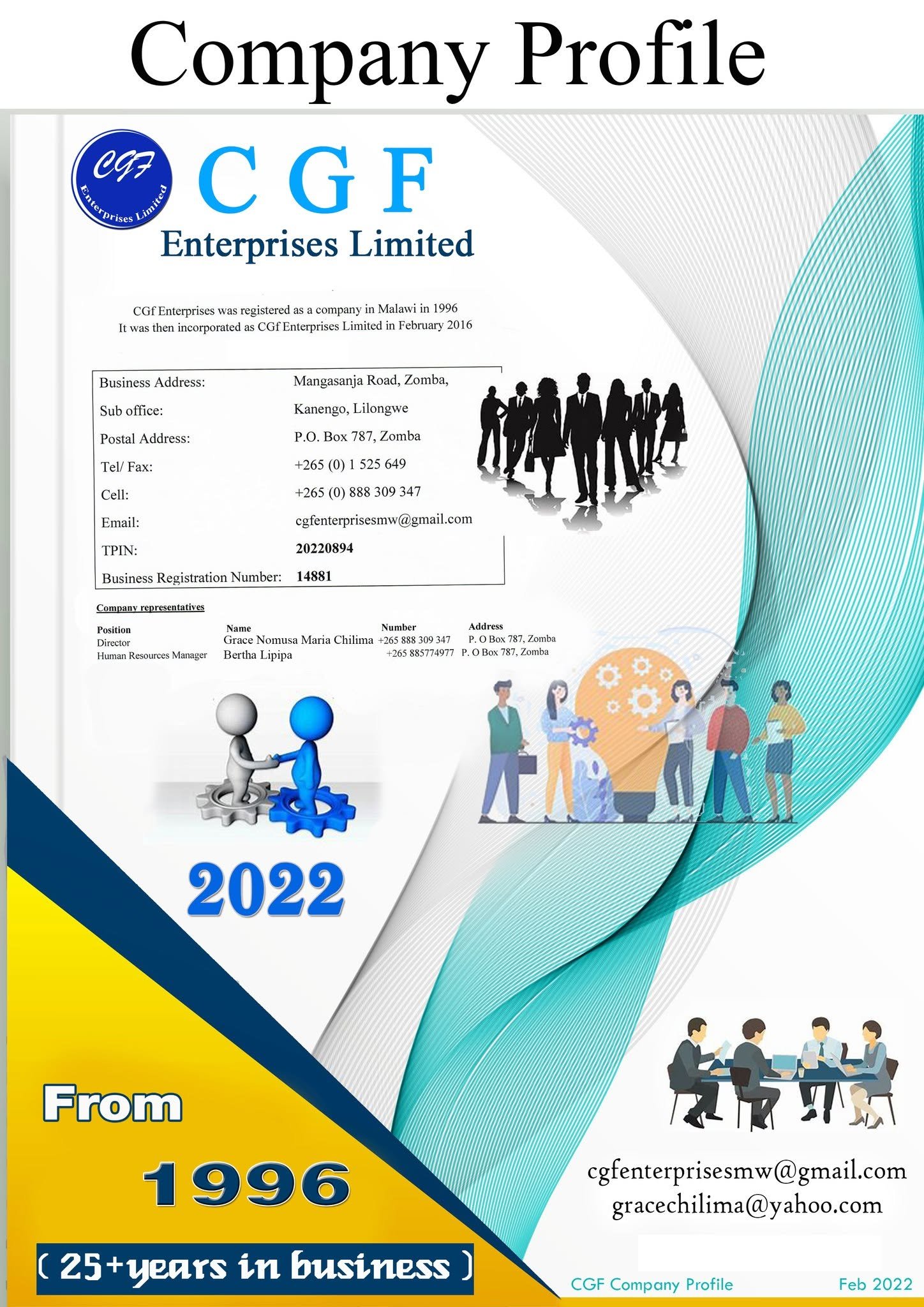 Field Research Assistant — Cgf Enterprises Limited job poster